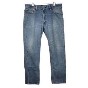 Levi's 505 Men's Regular Fit Straight Leg Jeans - Size 38X34